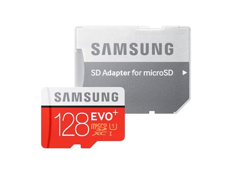 Micro SD EVO+ 128GB Memory Card w/ Adapter Memory.